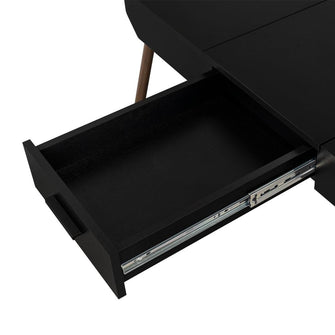 Escritorio Jane, Wengue, con Un Cajón Deslizable