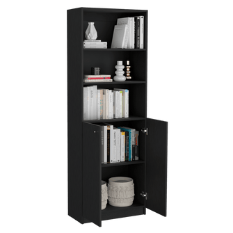 Combo de Bibliotecas Macadamia, Wengue Incluye Tres Bibliotecas y Tres Complementos