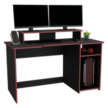 Combo Gamer, Incluye Escritorio Wengue y rojo y Silla Gamer