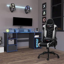 Combo Gamer, Incluye Escritorio bordo Azul y Silla Gamer