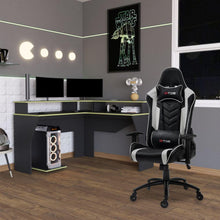 Combo Gamer, Incluye Escritorio Wengue con bordo Verde y Silla Gamer