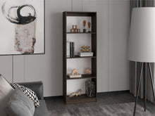 Biblioteca Home, Milan y Blanco Duqueza, con Cuatro Entrepaños