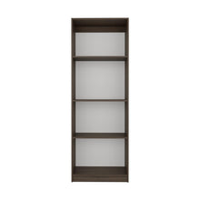 Biblioteca Home, Milan y Blanco Duqueza, con Cuatro Entrepaños