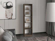 Biblioteca Home Eco, Milan y Blanco Duqueza, con Cinco Entrepaños