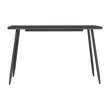 Escritorio Toronto, Milan y Plata Oscuro, con patas metalicas y es de facil instalación