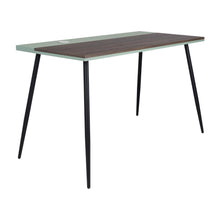 Escritorio Benic, Milan y Wengue, con combinación de colores