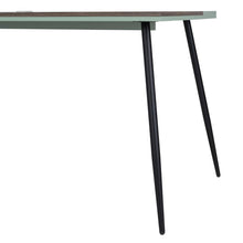 Escritorio Benic, Milan y Wengue, con combinación de colores