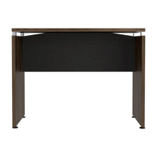 Escritorio Concept 100, Wengue y Chocolate, con Amplia Superfice