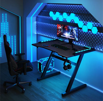Combo Gamer Mind, Incluye Escritorio y Silla Gamer