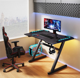 Combo Gamer Stellar, Incluye Escritorio y Silla Gamer