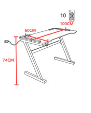 Combo Gamer Mind, Incluye Escritorio y Silla Gamer