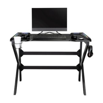 Combo Gamer Iron, Incluye Escritorio y Silla Gamer