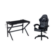 Combo Gamer Iron, Incluye Escritorio y Silla Gamer