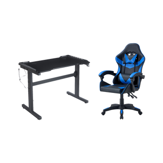 Combo Gamer Zero, Incluye Escritorio y Silla Gamer