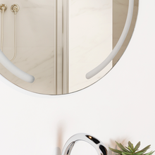 Espejo Ovalle, Circular con Diseño en Sandblasting