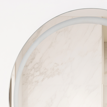 Espejo Ovalle, Circular con Diseño en Sandblasting