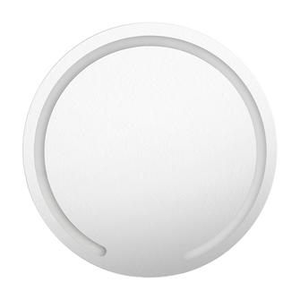 Espejo Ovalle, Circular con Diseño en Sandblasting