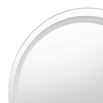 Espejo Ovalle, Circular con Diseño en Sandblasting