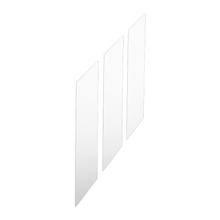 Set de 3 Espejos Ottawa, Rectangulares