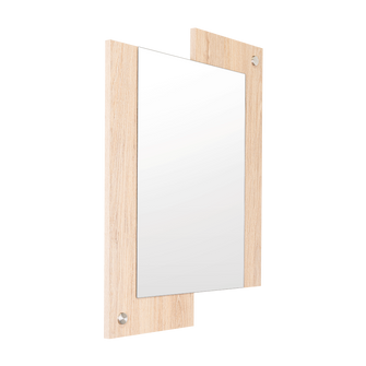 Espejo Rectangular Paduk, Color Madera Clara