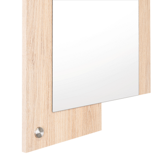 Espejo Rectangular Paduk, Color Madera Clara