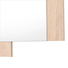 Espejo Rectangular Paduk, Color Madera Clara