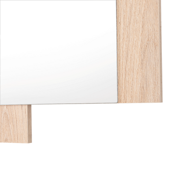 Espejo Rectangular Paduk, Color Madera Clara