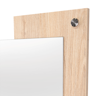 Espejo Rectangular Paduk, Color Madera Clara