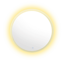 Espejo Circular Samán, con Luz LED y Botón Touch