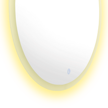 Espejo Circular Samán, con Luz LED y Botón Touch