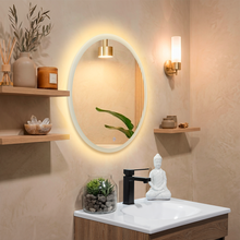 Espejo Circular Samán, con Luz LED y Botón Touch
