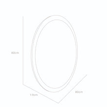 Espejo Circular Ary 80, Diseño Moderno