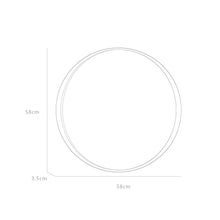 Espejo circular D58 Dorado