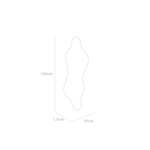 Espejo Irregular Dominic, Diseño Moderno + LED