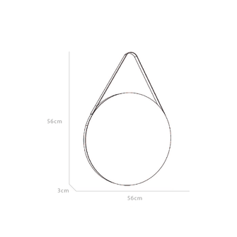 Espejo circular Persa 56