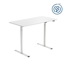 Escritorio Eléctrico Ajustable en Altura Blanco