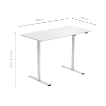 Escritorio Eléctrico Ajustable en Altura Blanco