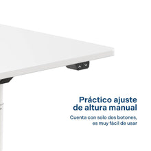 Escritorio Eléctrico Ajustable en Altura Blanco