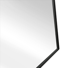 Espejo de Pie Tony, con marco metálico color negro