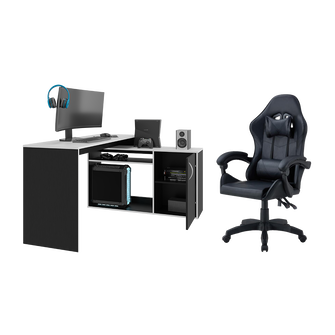 Combo Gamer Havan, incluye Escritorio y Silla Gamer