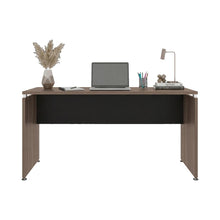Escritorio Concept 150, Avellana y Wengue, con Amplia Superfice