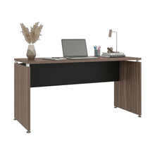 Escritorio Concept 150, Avellana y Wengue, con Amplia Superfice