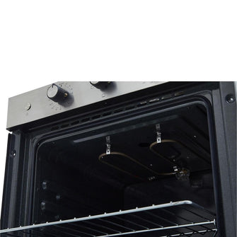 Horno eléctrico Tofu 60 cm Inox con vidrio negro 220V Haceb