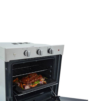 Horno eléctrico Tandoori 60 cm inox con vidrio reflectivo 120V Haceb