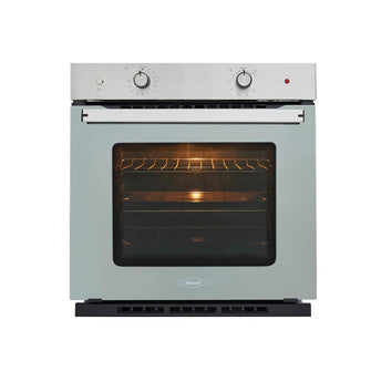 Horno mixto Tofu 60 cm inox con vidrio reflectivo gas natural 120V Haceb