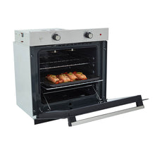 Horno mixto Tofu 60 cm inox con vidrio reflectivo gas natural 120V Haceb