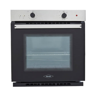 Horno mixto Tofu 60 cm Inox con vidrio negro gas natural 120V Haceb