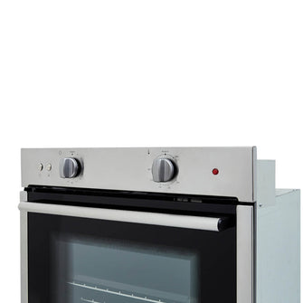 Horno mixto Tandoori 60 cm Inox con vidrio negro gas natural 120V Haceb