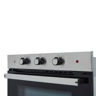 Horno eléctrico Tofu 60 cm Inox con vidrio negro 120V Haceb