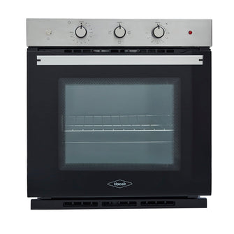 Horno eléctrico Tofu 60 cm Inox con vidrio negro 120V Haceb